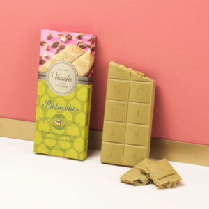 Crunchy Pistachio Chocolate Bar 100g, Venchi