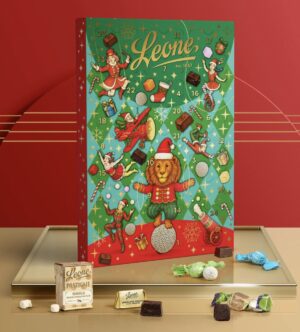 Joulukalenteri 220g, Pastiglie Leone