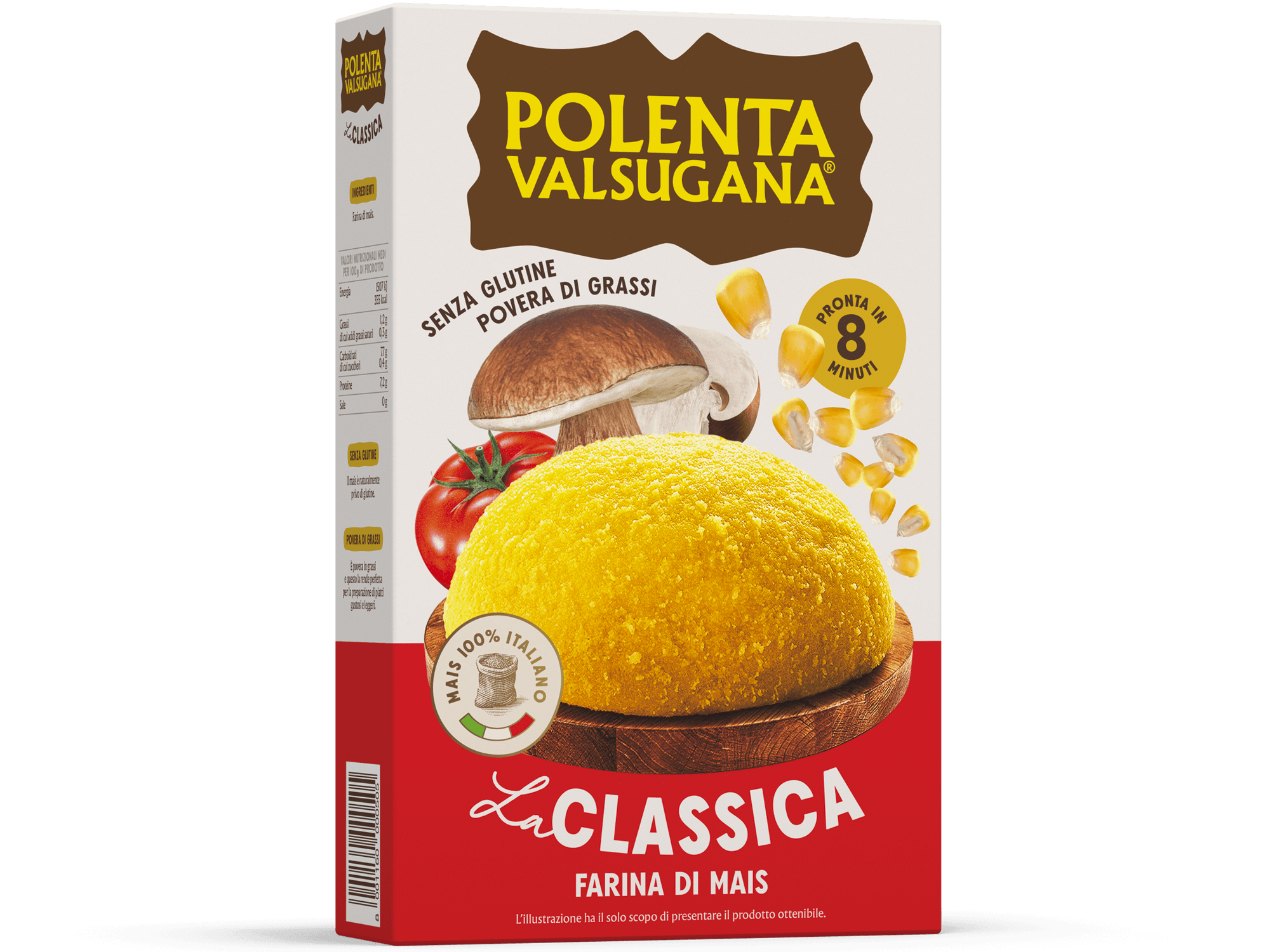 Polenta Valsugana Classic 375 g, Moretti