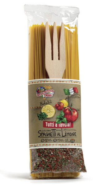 Sitruunaspagetti lahjapakkaus, Antico pastificio Umbro
