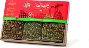 Lahjapakkaus, Tulinen mausteseos 3x150g, Antico Pastificio Umbro