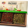 Lahjapakkaus – Mietojen makujen mausteseossetti 3x150g, Antico pastificio Umbro