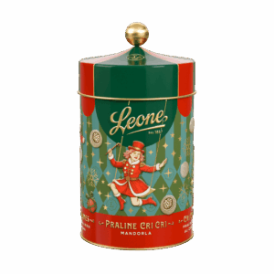 Latta tendone Cri Cri mandorle Assortite 100g, Pastiglie Leone