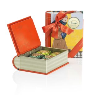 Mini Libro Vintage con cioccolatini Chocoviar 114g, Venchi