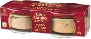 Alternative view of Yellowfin Tuna Fillets in Olive Oil 2×80 g, Callipo