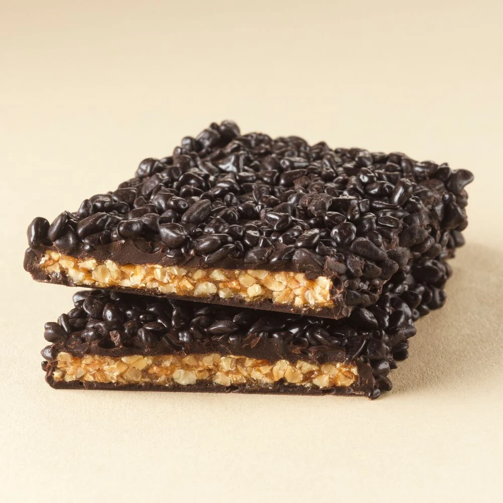 ChocoNougatine, snack di nocciole caramellate e cioccolato fondente 35 g, Venchi - immagine 2