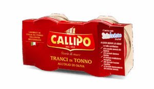 Yellowfin Tuna Fillets in Olive Oil 2×80 g, Callipo