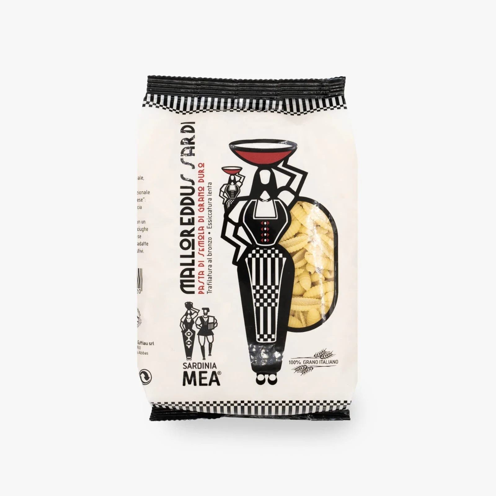 Malloreddus Sardi - Pasta Tradizionale della Sardegna 500g, Guttiau