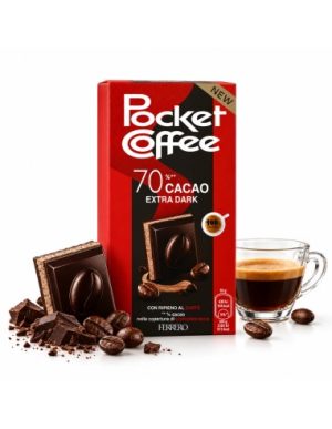 Pocket Coffee Extra Dark suklaalevy 90g, Ferrero
